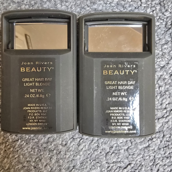 Joan Rivers Beauty Great Hair Day Light Blonde Fill in Powder Lot of 2 - Picture 2 of 5